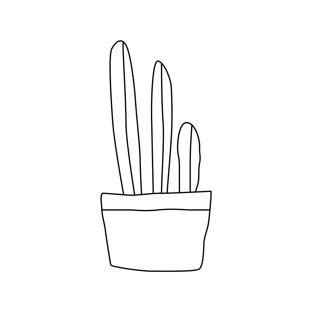 Plain Plant Tripleblade_outlined